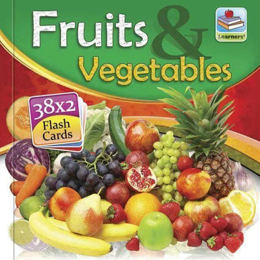 Flash Card Fruits & Vegetables small The Stationers